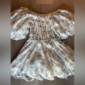 Floral Puff Sleeve Dress